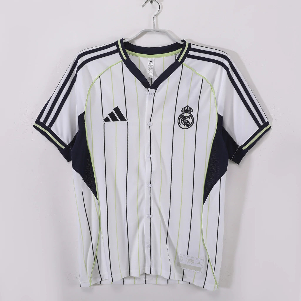 Real Madrid Baseball Jersey 2025/26 